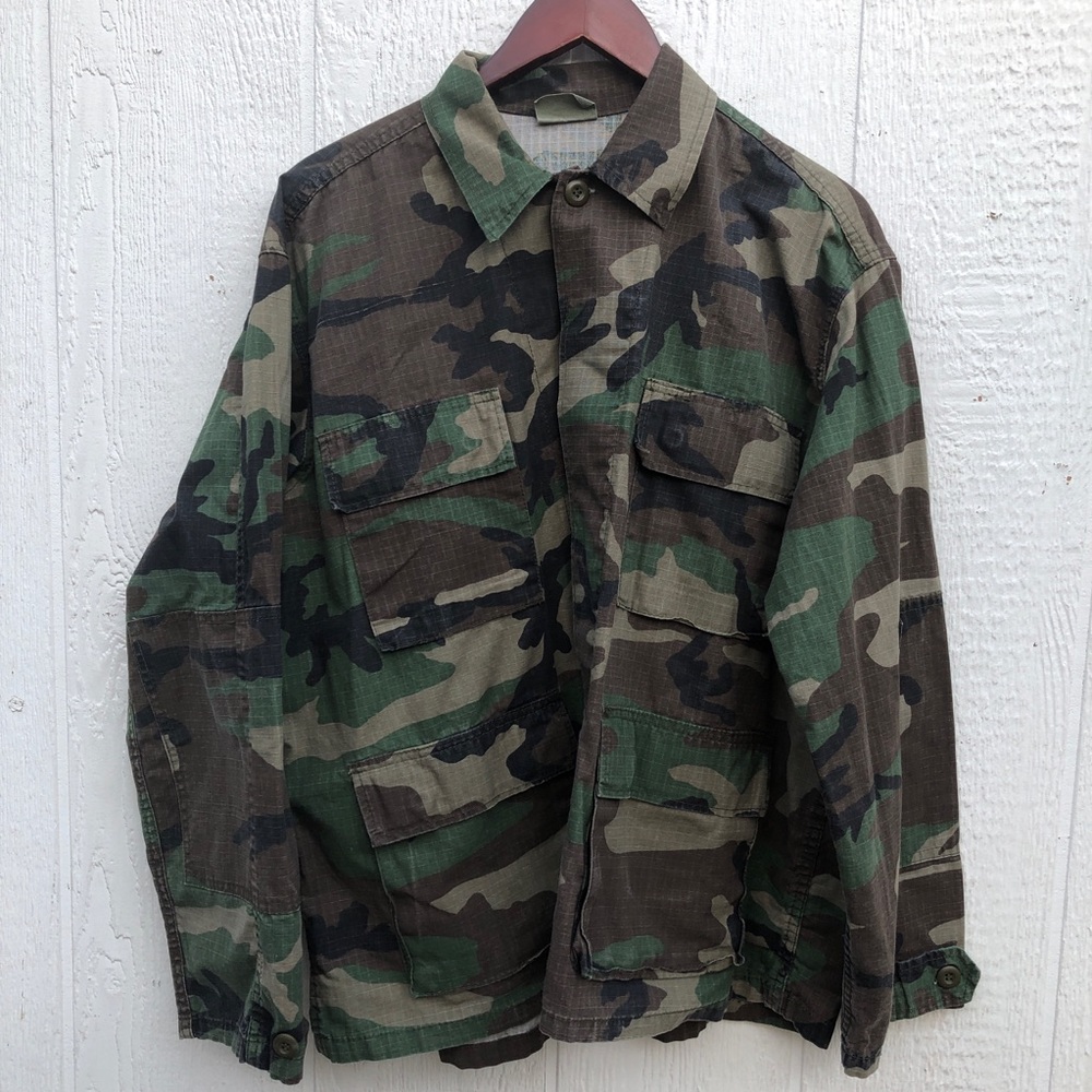 Camouflage Button Up